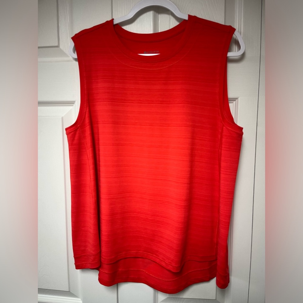 Athleta Pacifica sleeveless tank - size 1X - deep orange
